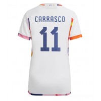 Dámy Fotbalový dres Belgie Yannick Carrasco #11 MS 2022 Venkovní Krátký Rukáv